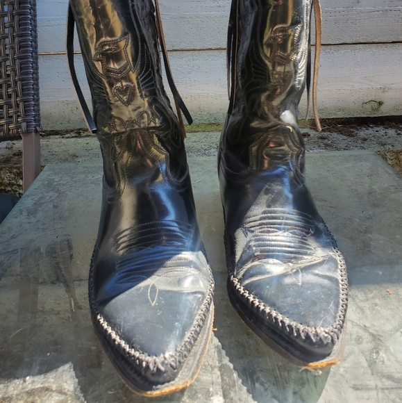 VNTG MX REBELDE COWBOY BOOTS - Picture 3 of 11